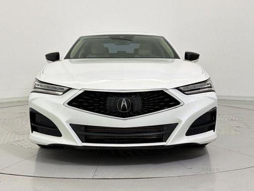 Platinum White Pearl 2021 Acura TLX Technology