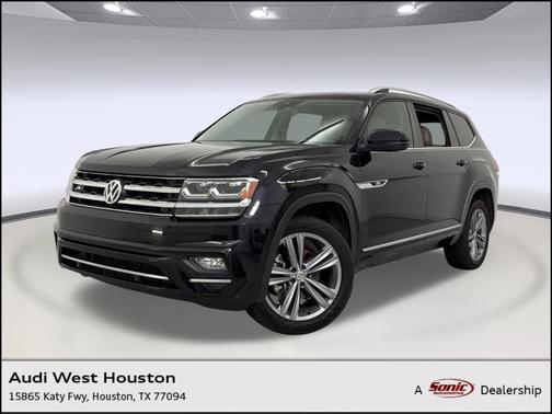 Deep Black Pearl 2018 Volkswagen Atlas 3.6L SEL