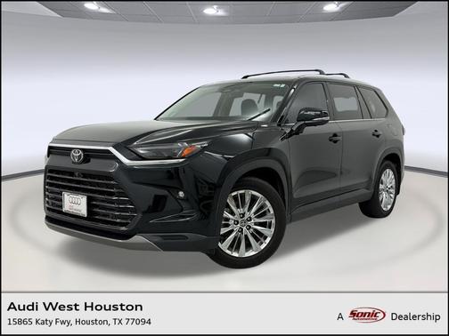 Black 2024 Toyota Grand Highlander Platinum