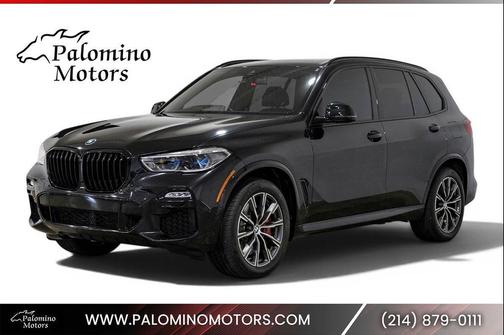 Black Sapphire Metallic 2021 BMW X5 M50i