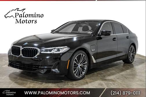 Jet Black 2023 BMW 530e Base