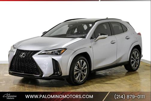 Iridium w/ Obsidian Roof 2025 Lexus UX 300h F SPORT Design