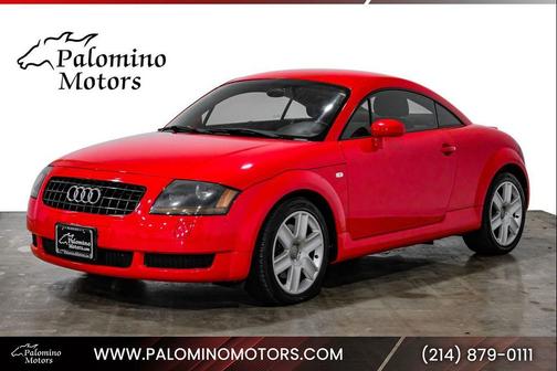 Red 2003 Audi TT 1.8L