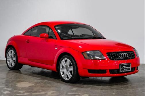 Red 2003 Audi TT 1.8L