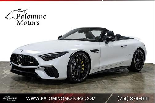 MANUFAKTUR Moonlight White Magno 2022 Mercedes-Benz AMG SL 63 Base
