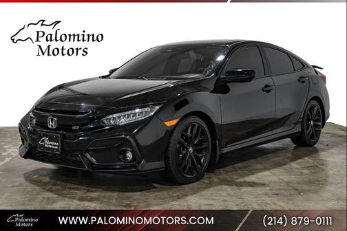 Crystal Black Pearl 2020 Honda Civic Si Base