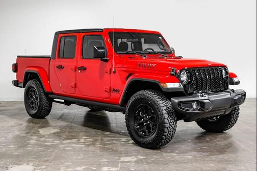 Firecracker Red Clearcoat 2022 Jeep Gladiator Sport
