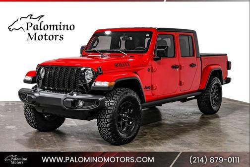 Firecracker Red Clearcoat 2022 Jeep Gladiator Sport