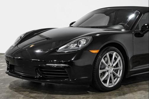 Black 2017 Porsche 718 Boxster