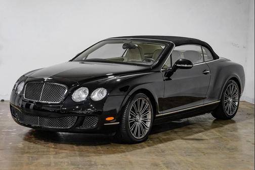 Black 2011 Bentley Continental GTC Speed
