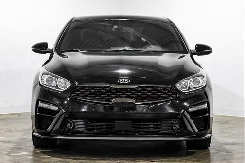 Aurora Black 2021 Kia Forte GT-Line