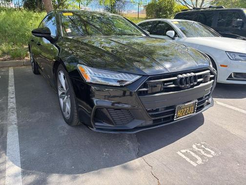 Mythos Black Metallic 2021 Audi A7 55 Premium