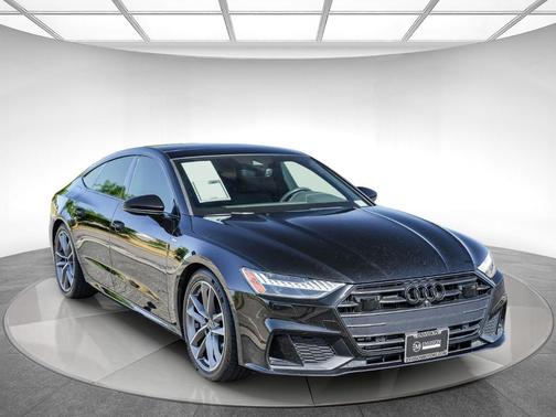 Mythos Black Metallic 2021 Audi A7 55 Premium