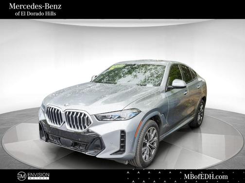 Skyscraper Gray Metallic 2024 BMW X6 xDrive40i