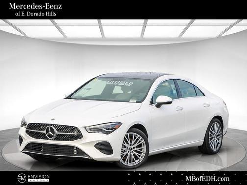 Polar White 2025 Mercedes-Benz CLA 250 Base 4MATIC