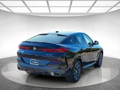 Black 2025 BMW X6 xDrive40i