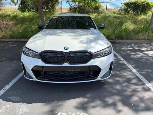 White Metallic 2023 BMW M340 i xDrive