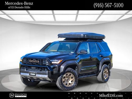 Black 2025 Toyota 4Runner Hybrid TRAILHUNTER