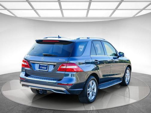 Steel Gray Metallic 2012 Mercedes-Benz M-Class ML 350 4MATIC