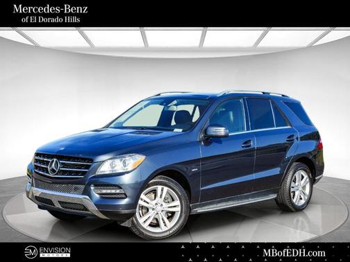 Steel Gray Metallic 2012 Mercedes-Benz M-Class ML 350 4MATIC
