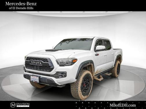 Super White 2017 Toyota Tacoma TRD Pro