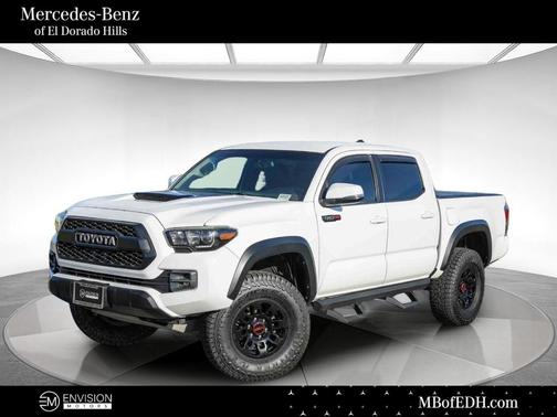 Super White 2017 Toyota Tacoma TRD Pro