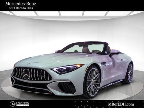 White 2026 Mercedes-Benz AMG SL 55 Base