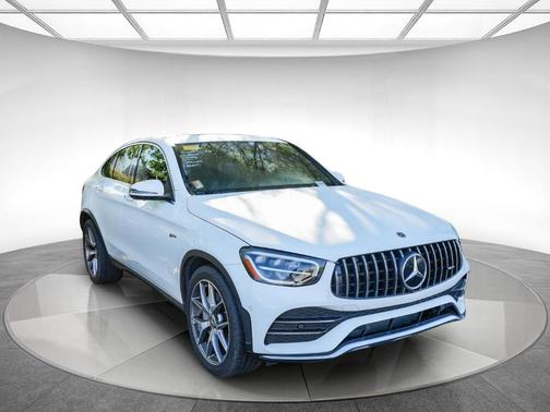 Polar White 2023 Mercedes-Benz AMG GLC 43 4MATIC Coupe