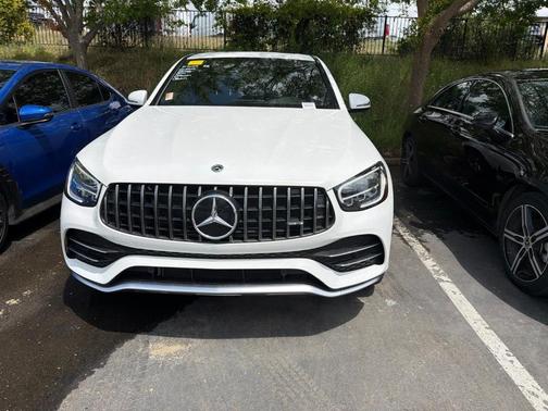 Polar White 2023 Mercedes-Benz AMG GLC 43 4MATIC Coupe