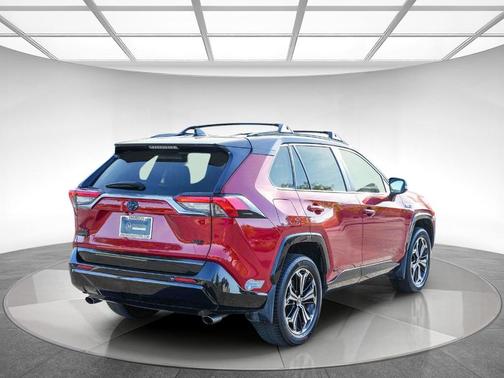 Supersonic Red / Midnight Black Metallic 2021 Toyota RAV4 Prime XSE
