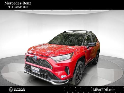 Supersonic Red / Midnight Black Metallic 2021 Toyota RAV4 Prime XSE