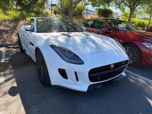 Polaris White 2015 Jaguar F-TYPE R