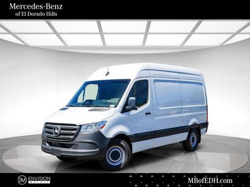 Arctic White 2025 Mercedes-Benz Sprinter 2500 Standard Roof