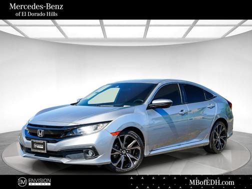 Lunar Silver Metallic 2021 Honda Civic Sport