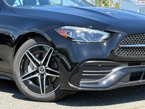 Black 2026 Mercedes-Benz C-Class C 300 4MATIC