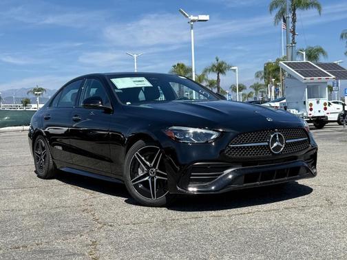 Black 2026 Mercedes-Benz C-Class C 300 4MATIC
