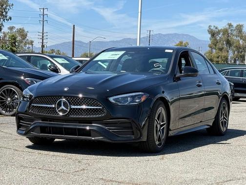 Black 2026 Mercedes-Benz C-Class C 300 4MATIC