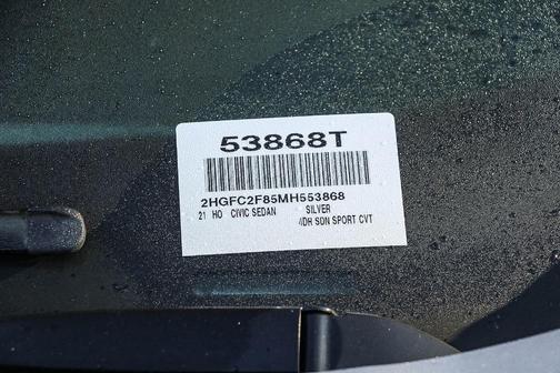 2021 Honda Civic Sport