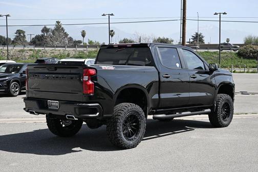 Black 2026 Chevrolet Silverado 1500 Custom Trail Boss