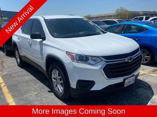 Summit White 2020 Chevrolet Traverse LS