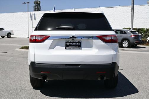 Summit White 2020 Chevrolet Traverse LS