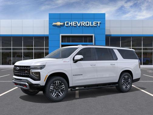 Summit White 2026 Chevrolet Suburban Z71, 4WD