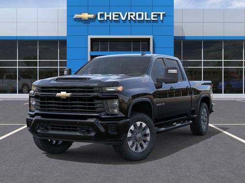 Black 2026 Chevrolet Silverado 2500 Custom