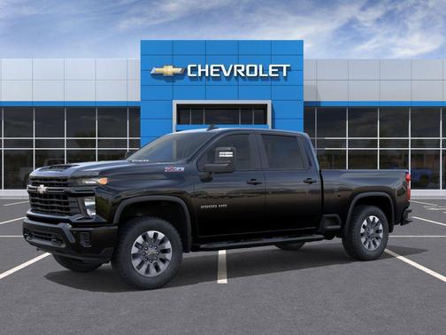 Black 2026 Chevrolet Silverado 2500 Custom