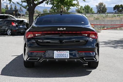 Ebony Black 2022 Kia K5 GT-Line
