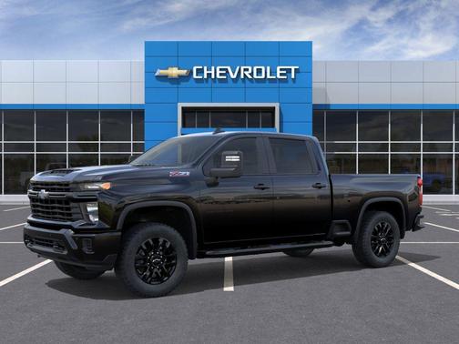 Black 2026 Chevrolet Silverado 2500 Custom