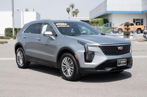 Argent Silver Metallic 2024 Cadillac XT4 Premium Luxury