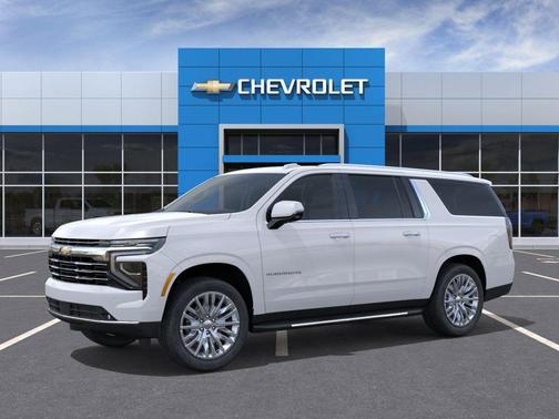 Summit White 2026 Chevrolet Suburban LT