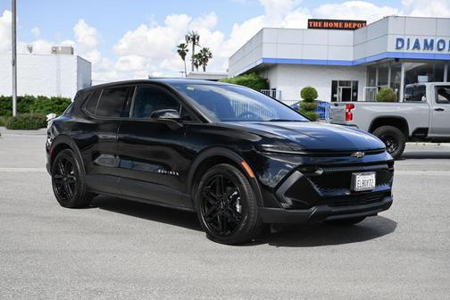 Black 2026 Chevrolet Equinox EV LT