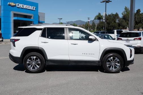 Summit White 2025 Chevrolet Equinox 1LT